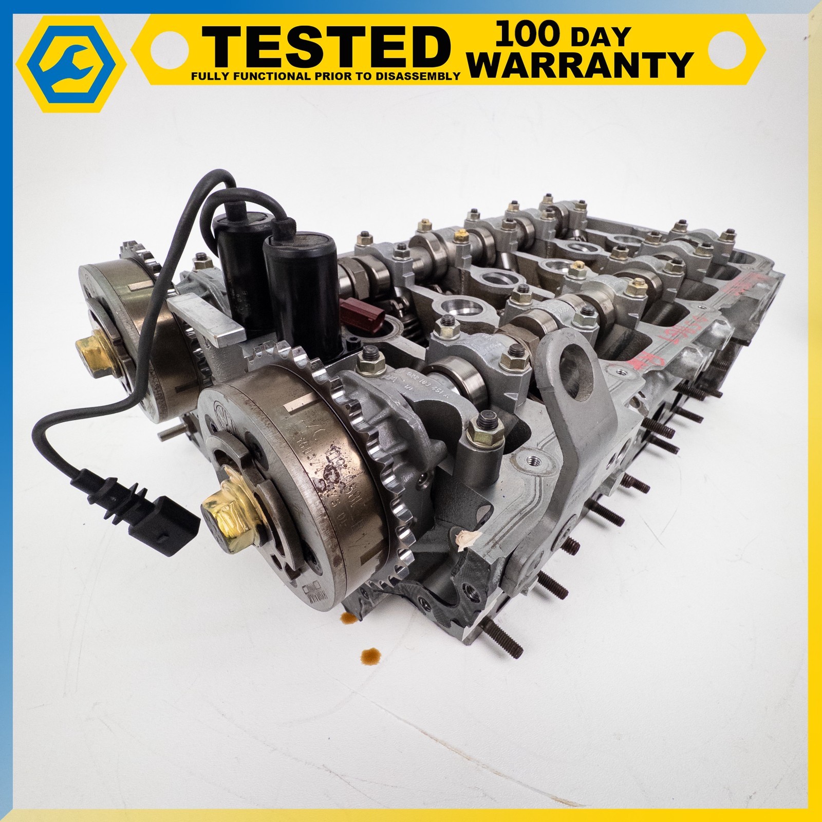 03-13 BENTLEY CONTINENTAL GT FLYING SPUR 6.0L W12 RIGHT ENGINE CYLINDER HEAD OEM