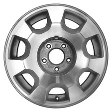 For Cadillac Deville 01-02 Alloy Factory Wheel 7-slot Sparkle Silver Textured