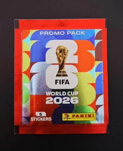 PANINI SEALED PROMO PACK FIFA WORLD CUP 2026 COCACOLA POCHETTE SACHET SOBER