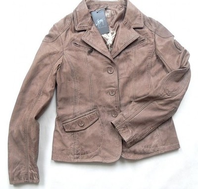 Gipsy Lederjacke Faible Blazerform superschick in rose  Grösse XL *Neuware*
