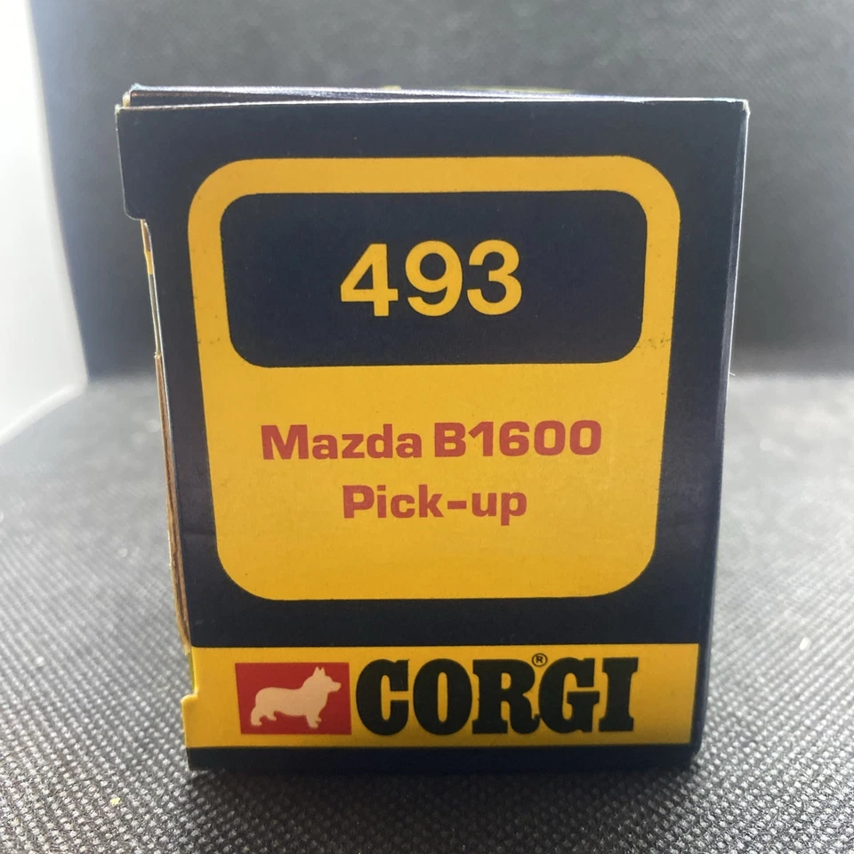 Corgi 493 Mazda B1600 Pickup Truck Blue Vintage 1970s Boxed - Image 4 of 4