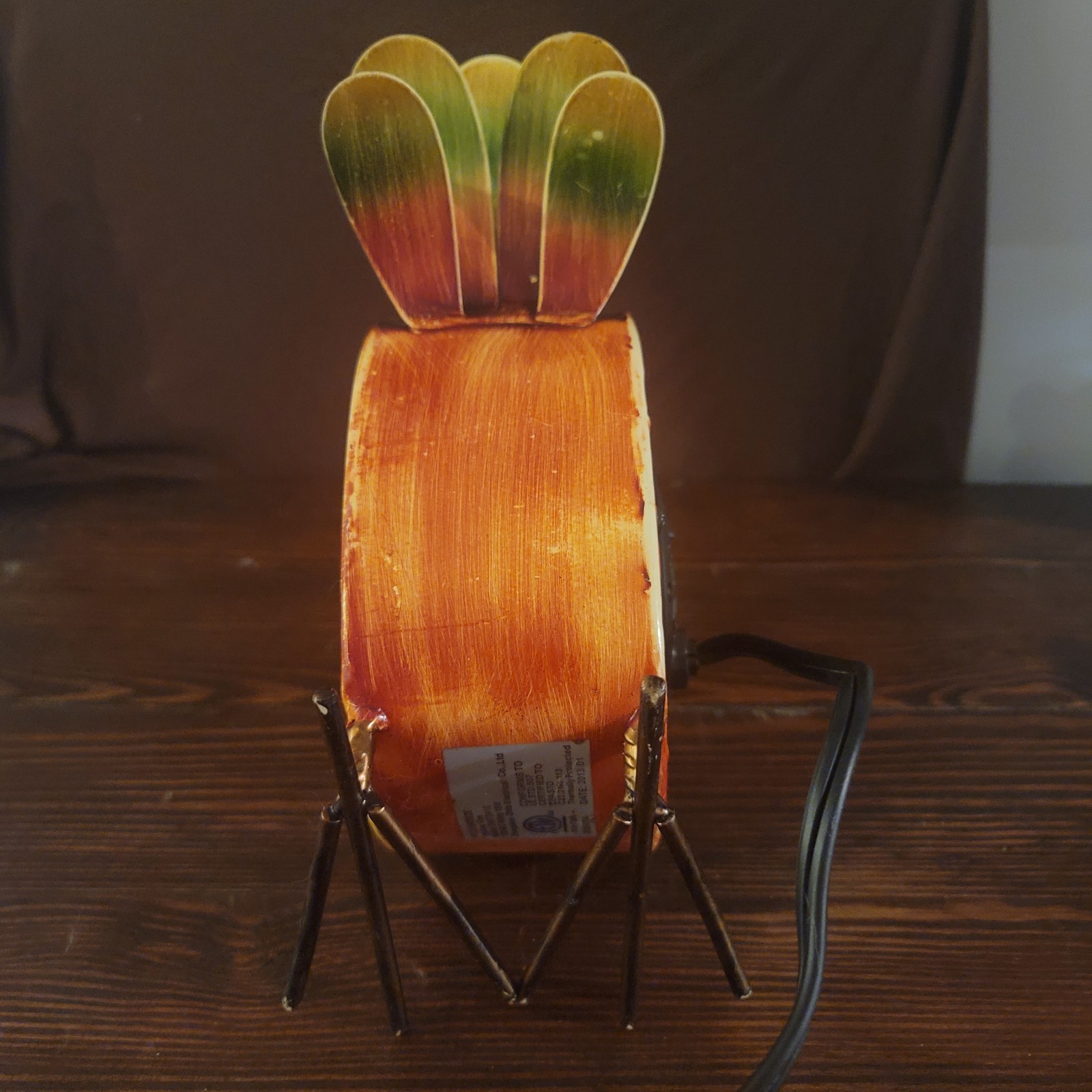 Deco Breeze Chicken Electric Fan Metal Rooster  Farmhouse Decor Unique DBF2410