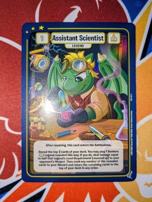 Foil Assistant Scientist Neopets Battledome TCG