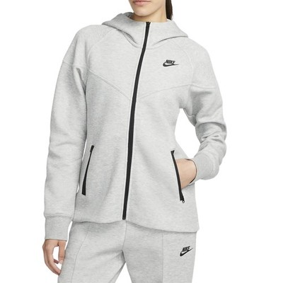 Nike Sweatjacke für Damen Tech Fleece Windrunner Grau
