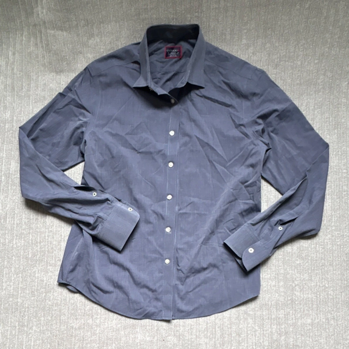 BOSS slim fit polo Paule met contrastbies light pastel blue