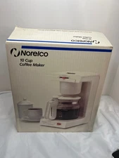 Norelco Dial-A-Brew 10 Cup Drip Coffee Maker CT162 1988 Vintage Factory Sealed