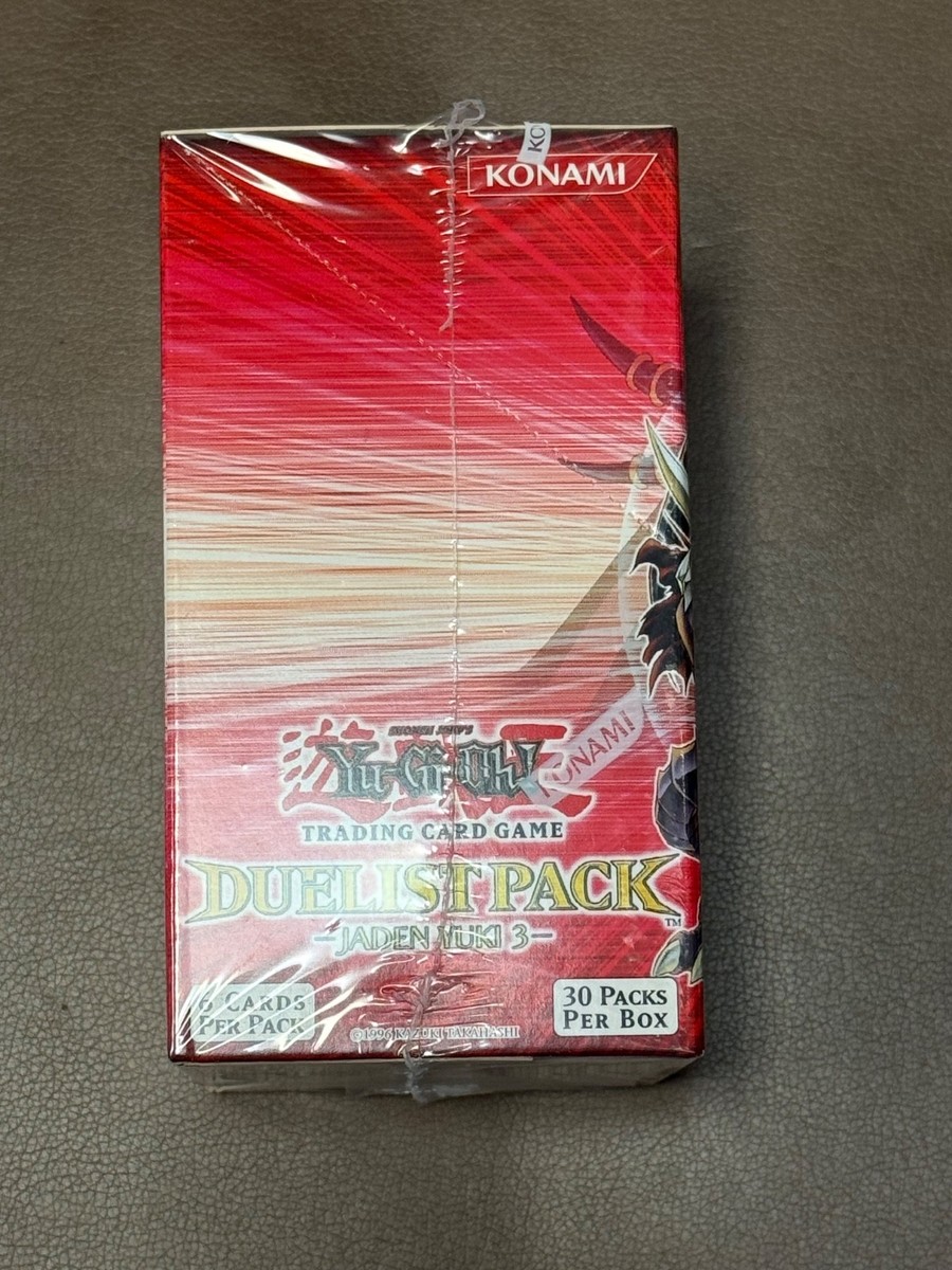 yugioh jaden yuki booster box Duelist Pack: 3 1st Edition Get ready to duel Yugioh Duelist Pack: Jaden Yuki