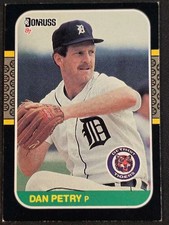 Dan Petry 373 1980 Topps Rookie LP Sports Card