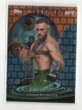 2026 Topps Midnight UFC Conor McGregor #IN-14 Insomnia Insert /25 Orange