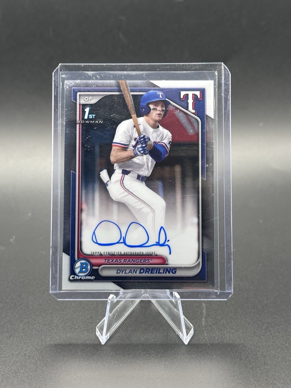 2024 Bowman Draft - Chrome Prospect Autographs Dylan Dreiling #CPA-DD (AU, RC)