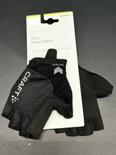 Craft Pro Nano Cycling Glove - Black, Short Finger, X-Large