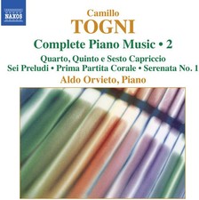 Aldo Orvieto - Comp Piano Music Vol 2 Used Very Good CD