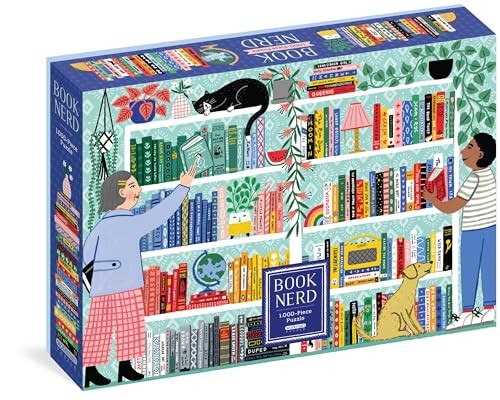 Book Nerd 1000Piece Puzzle by Holly Maguire 9781523515127 - Image 6