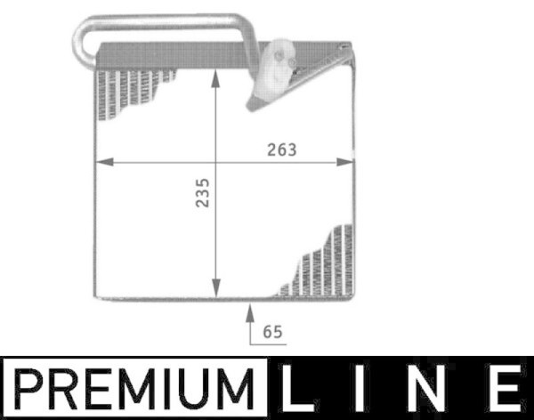 Mahle Verdampfer Klimaanlage Klimaverdampfer Behr *** Premium Line ***-image