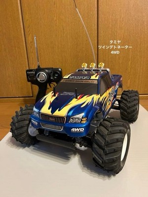 TAMIYA ツインデトネーター 1／10電動RCツインモーター4WD レア物 TAMIYA 1/10 Twin Detonator Electric RC Twin Motor 4WD Racing Truck