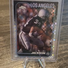 Topps Chrome X-Fractor Bo Jackson 150 Los Angeles Raiders Football 2024