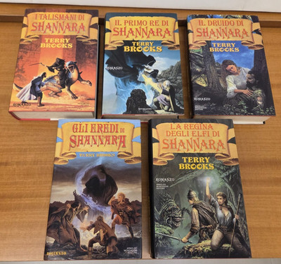 Shannaras Erbenzyklus + Der Erste König - Terry Brooks - Erstausgabe
