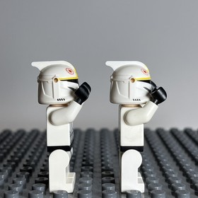 LEGO Star Wars Phase 1 Clone Pilot Minifigure sw0191 8019 10195 7674 Lot 2X - 1B