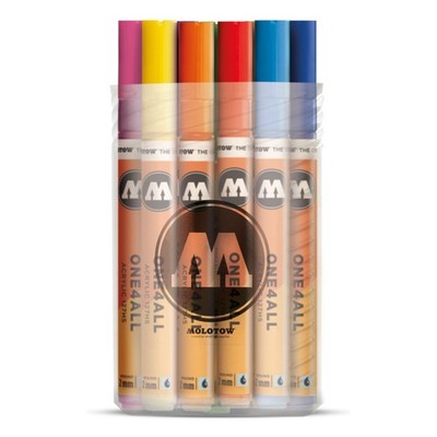 Molotow One4All Acrylic Marker 127HS Screw Box Set 1 (20 Markers) - 2mm Tip