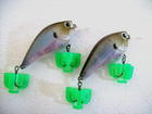 2 LUCKY CRAFT 1.5MST MOONSAULT FISHING LURES VERY HARD TO FIND! — photo 1
