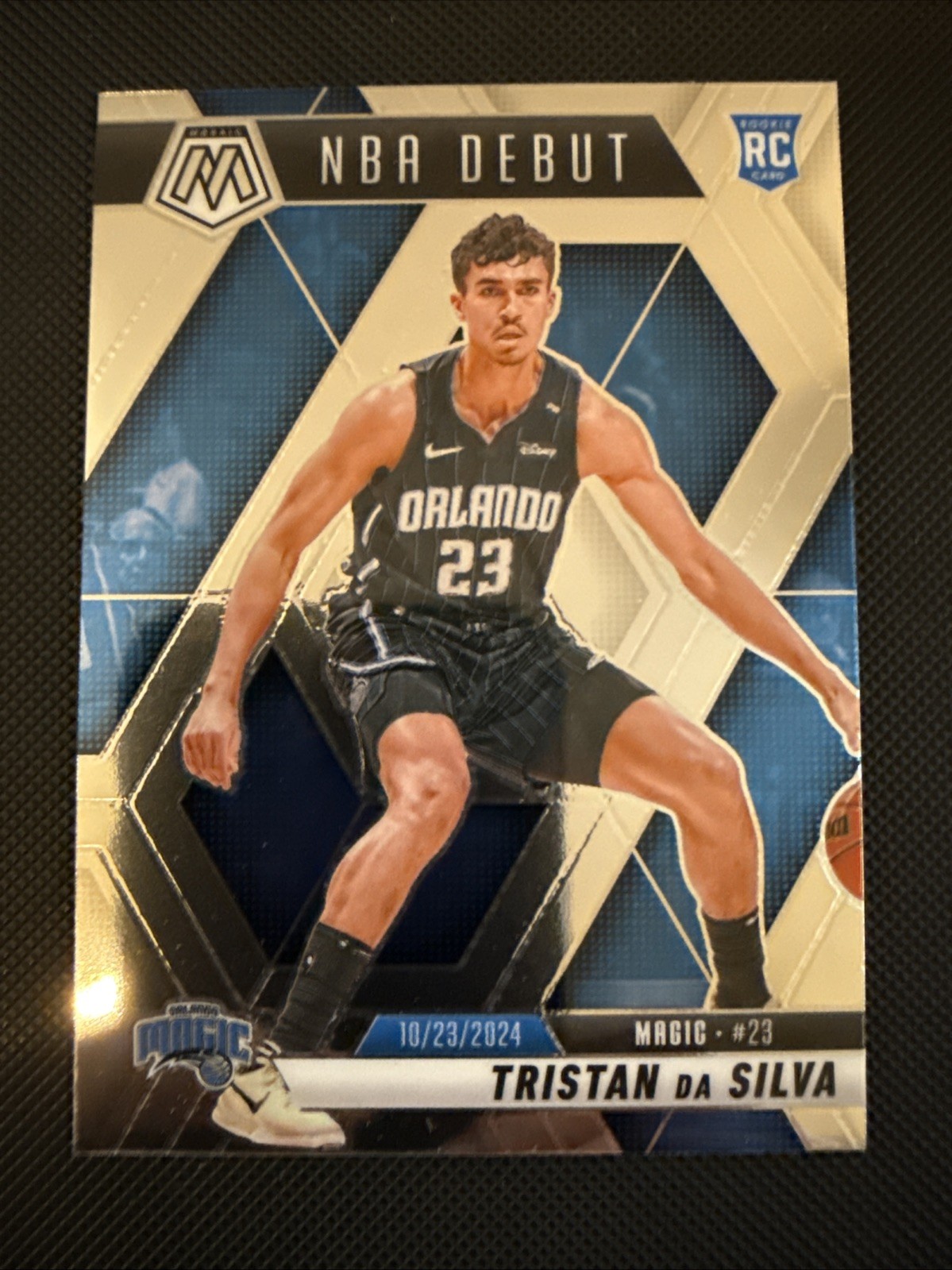 Tristan Da Silva #266 Mosaic NBA Debuts Basketball 2024-25 Orlando Magic RC