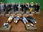 Marx Presidents Vintage 1960's Figurine Set Of 36 Various Condition Lot Of 34