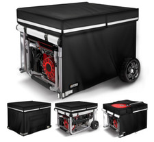 Generator Covers While Running 32"x24"x24" Generator Cover Heavy Duty Waterproof