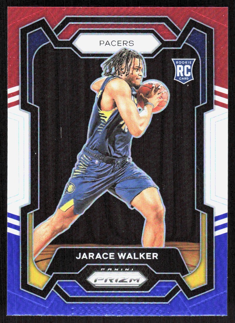 2023-24 Prizm Red White Blue Jarace Walker Rookie Indiana Pacers #168