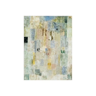 LuxHomeDecor Quadro PAUL KLEE Castle and Sun 160x70 cm stampa su tela con telaio in legno arte arredo astratto moderno