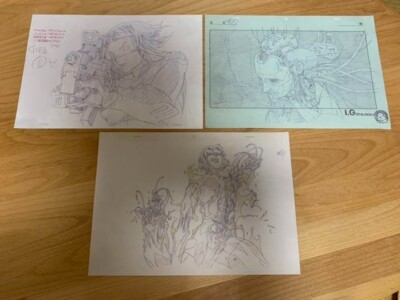Ghost in the Shell 3 Original Reproduktion Cels Limited Character Goods Anime 01