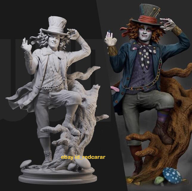 Alice Mad Hatter 1/24 1/18 3D Print Figure Model Kit