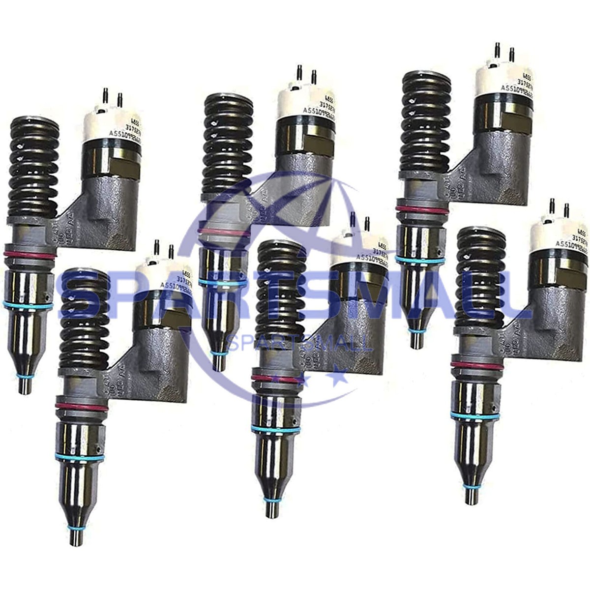 6 X Fuel Injector 253-0618 2530618 for Caterpillar CAT C18