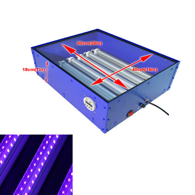 16''*20'' 110V Screen Printing LED Light Exposure Unit with Timer Function