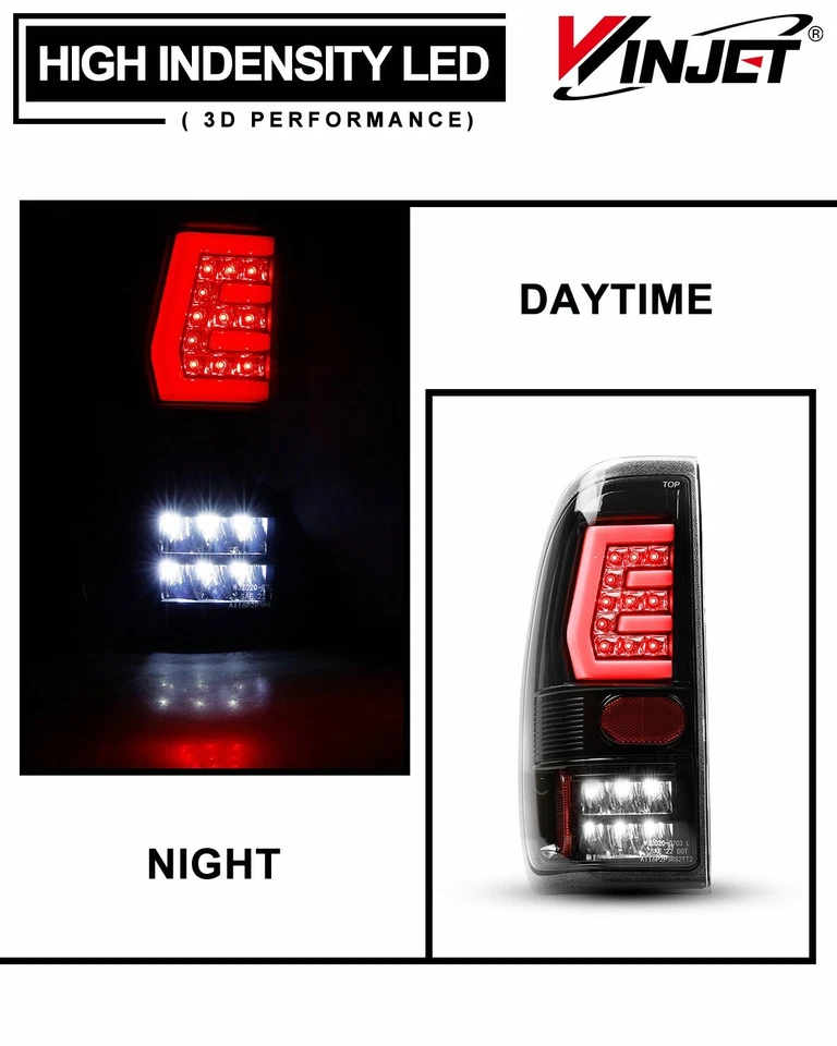 LED Tail Lights Lamp For 1997-2003 Ford F-150/99-07 F-250 F-350 F-450 Super Duty - Image 3 of 4