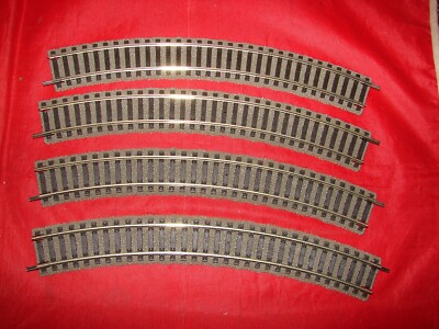 FLEISCHMANN HO 4 CURVED RAILS 6120 R356 36° PROFESSIONAL ELECTRIC TRAIN MESH