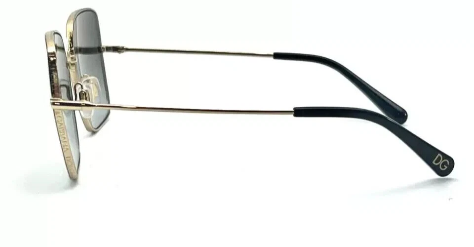 NUEVAS GAFAS DE SOL DOLCE & GABBANA DG2242 1334/8G DORADAS AUTÉNTICAS 57-16 140 Foto 2 de 3