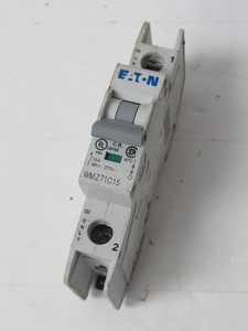 EATON WMZT1C15 15A MINIATURE CIRCUIT BREAKER 7866852560856 | eBay