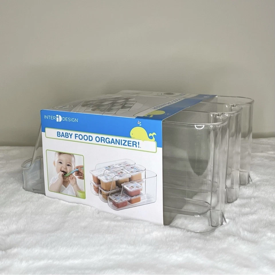Inter Design iDesign Baby Food Jar Organizer Stackable Food Storage Container - Image 2 of 4