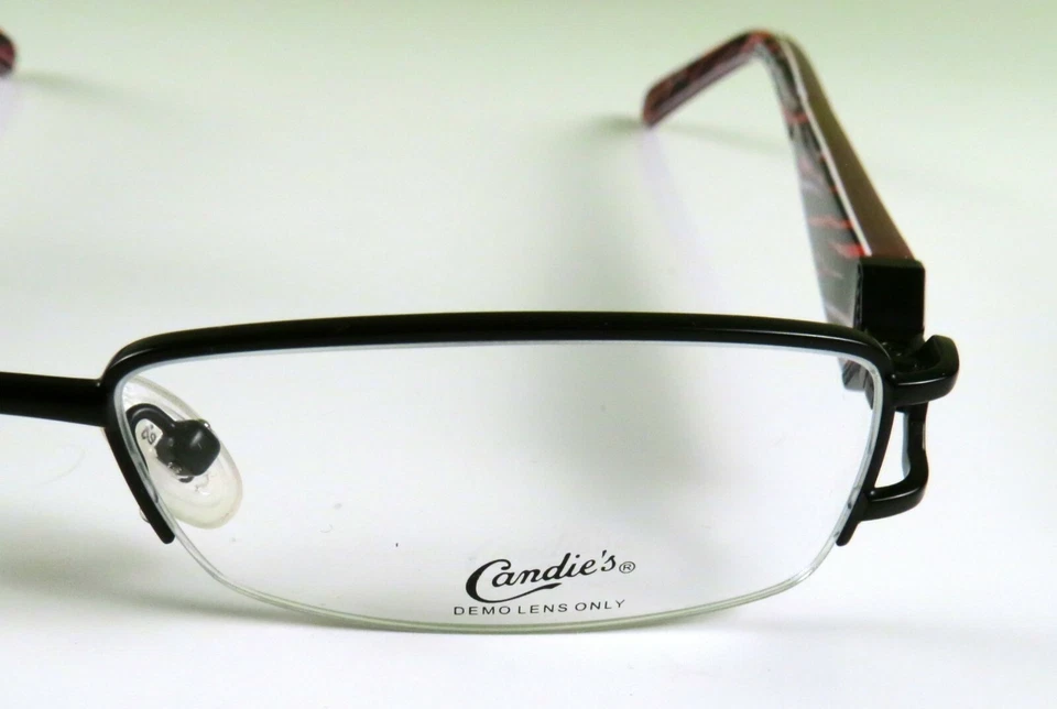 Monturas para gafas Candies CT Brynn SBLK, tamaño 50-18-135, negro/ciruela, nuevas Foto 4 de 4