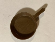 Vintage Marx Johnny West Brown Saddle Bag and Frying Pan