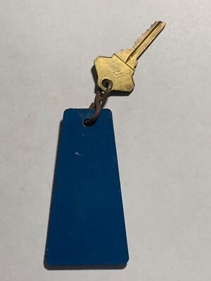 Vintage Hotel Motel Room Key Fob & Key 70's-80's #105 | eBay