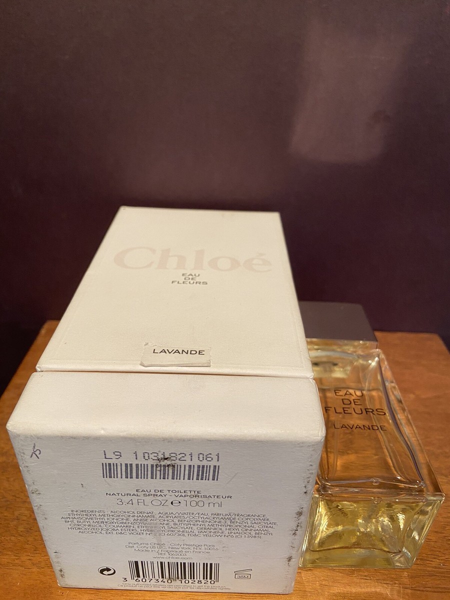 香水(女性用) CHLOE EAU DE FLEURS LAVANDE Eau de Fleurs Lavande by Chloe 3.4 oz /100 ml Eau de Toilette