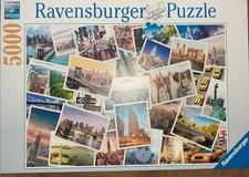 Rare Ravensburger 174331 5000 pieces New york never sleeps Never used!