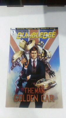 Transformers Bumblebee Movie Prequel #1 (Cover A) Idw Publishing Comic Book