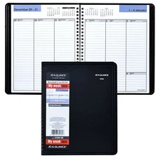 2026 At-A-Glance DayMinder G590-00 Weekly Planner 7 x 8-3/4"