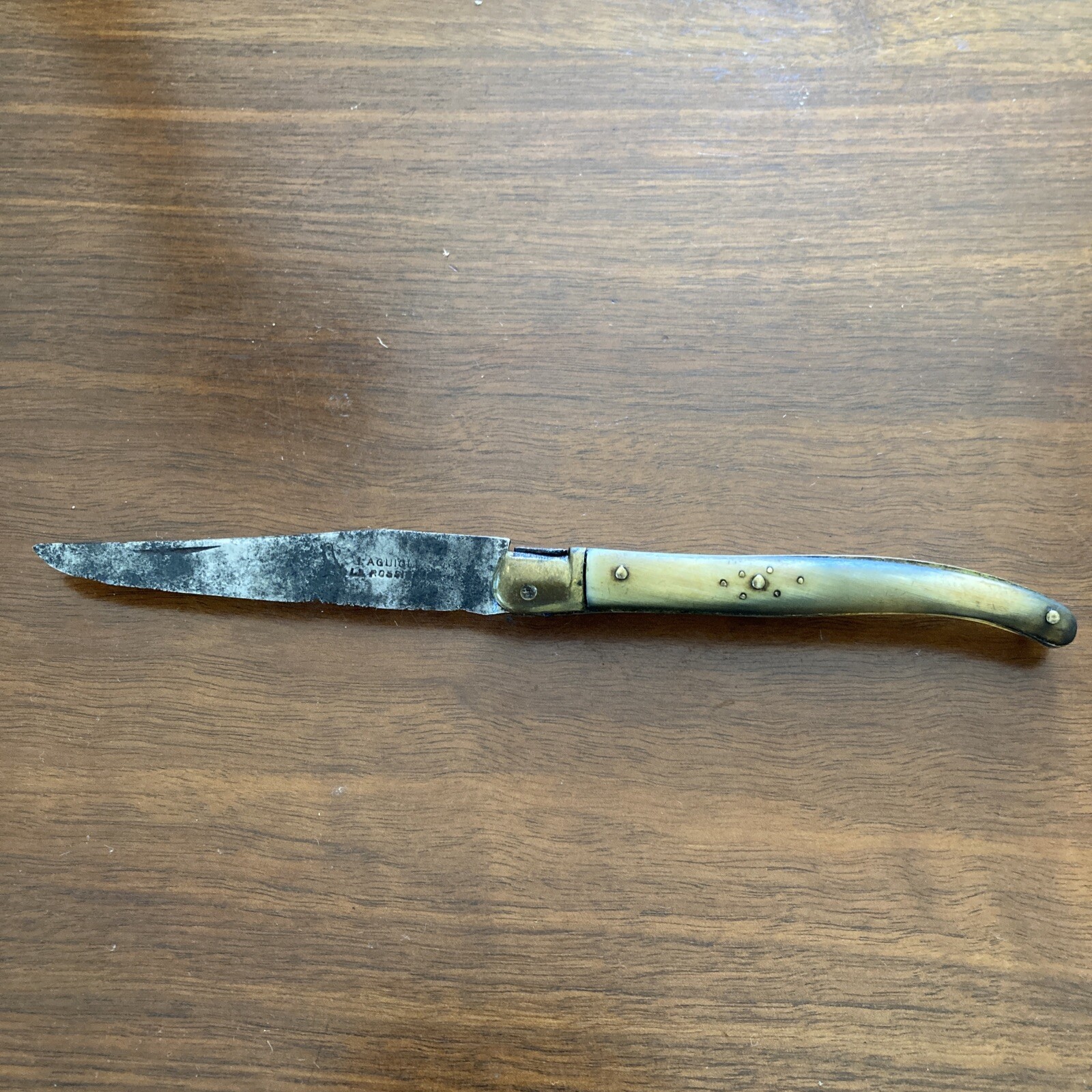 Old Laguiole Rossignol Knife For Collection eBay