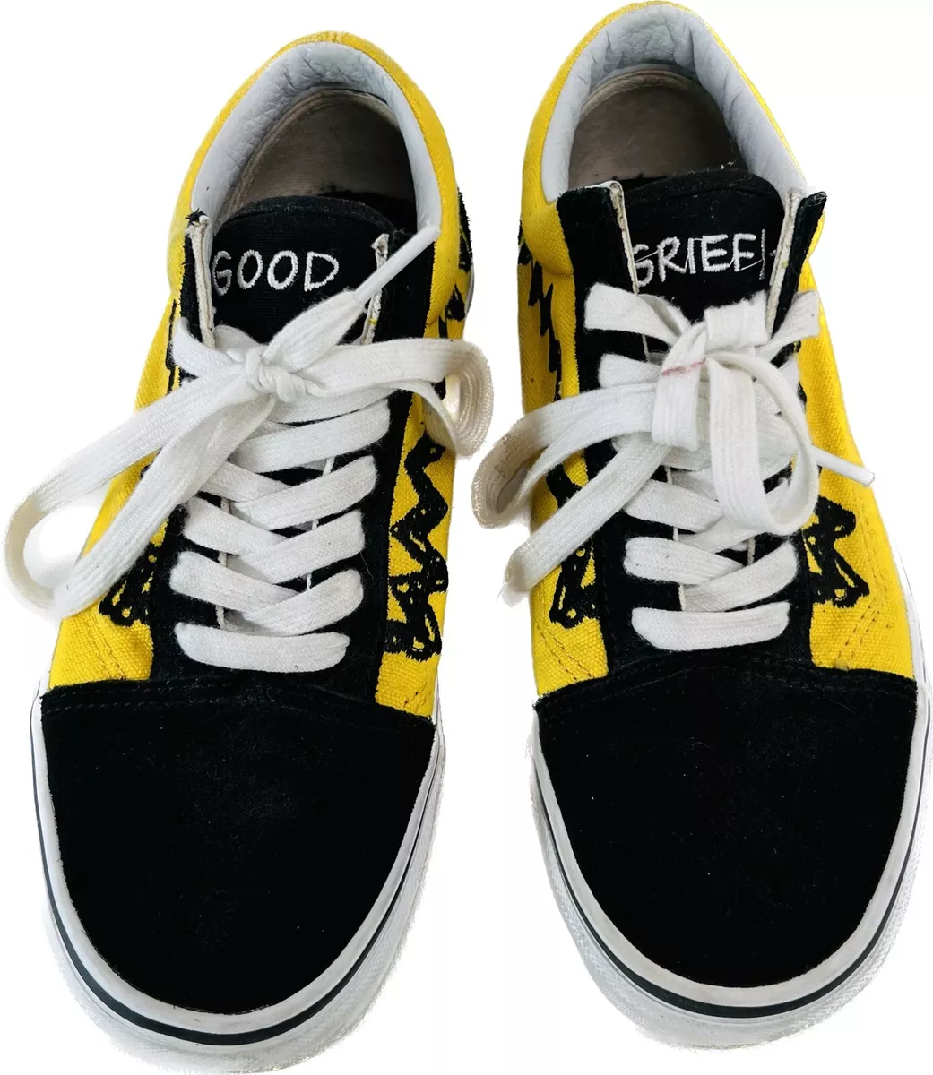 Vans x peanuts top yellow old skool
