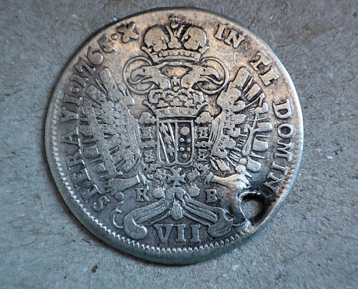 SILVER AUSTRIA 1765 x COIN VII kreutzer eBay