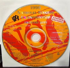 5 NATIONAL SINGING CHAMPIONSHIP SOUND CHOICE  KARAOKE CDG LOT VA