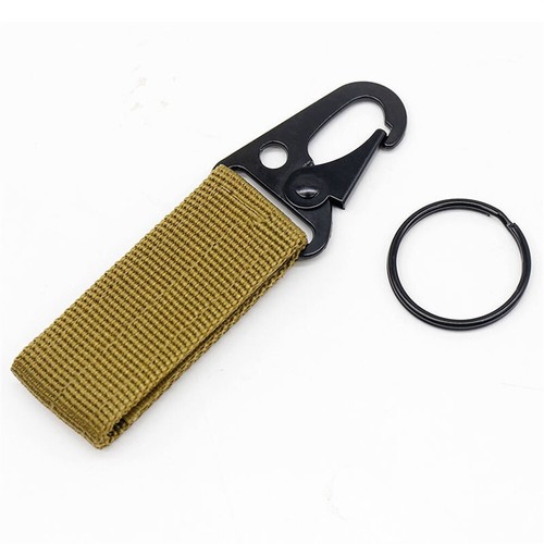 1-5Pcs Tactical Molle Belt Carabiner Key Holder Camp Buckle Hook Bag Clip UK - Picture 25 of 27
